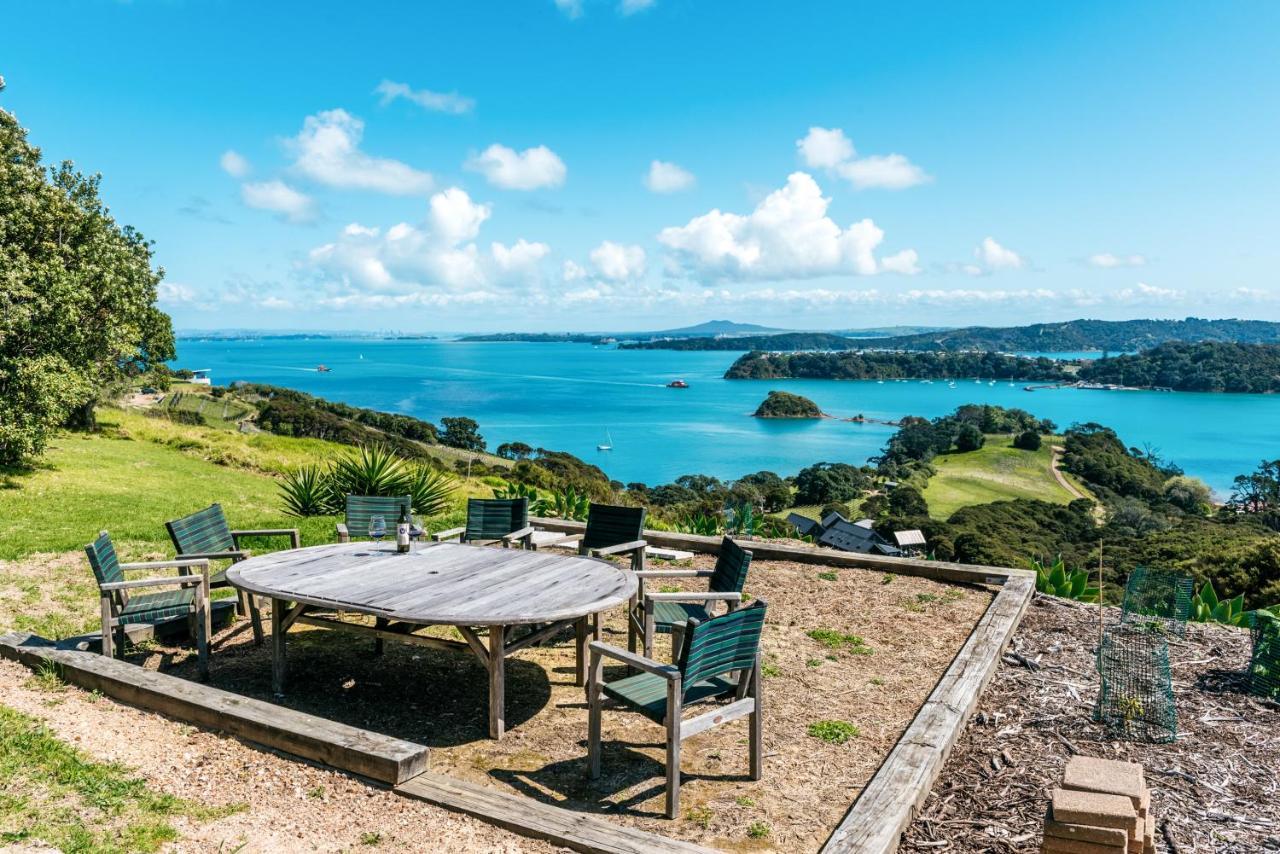 The Apartment - Sea Views At Te Whau Point By Waiheke Unlimited Omiha Kültér fotó